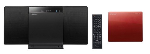 Pioneer スタイリッシュCDミニコンポ X-SMC01BT-W ホワイト ミニコンポ