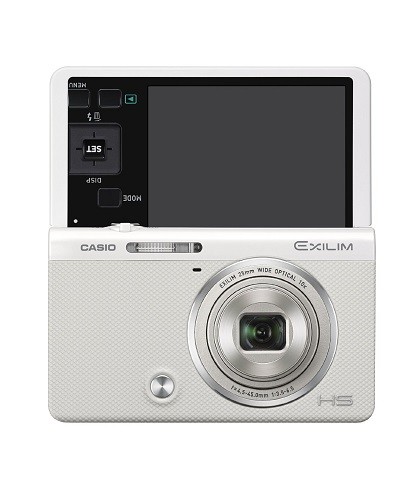 【完動品】【24時間以内発送】CASIO EXILIM EX-ZR50 ホワイト 中古】Casio カシオ EXILIM EX-ZR50 ホワイト コンパクト