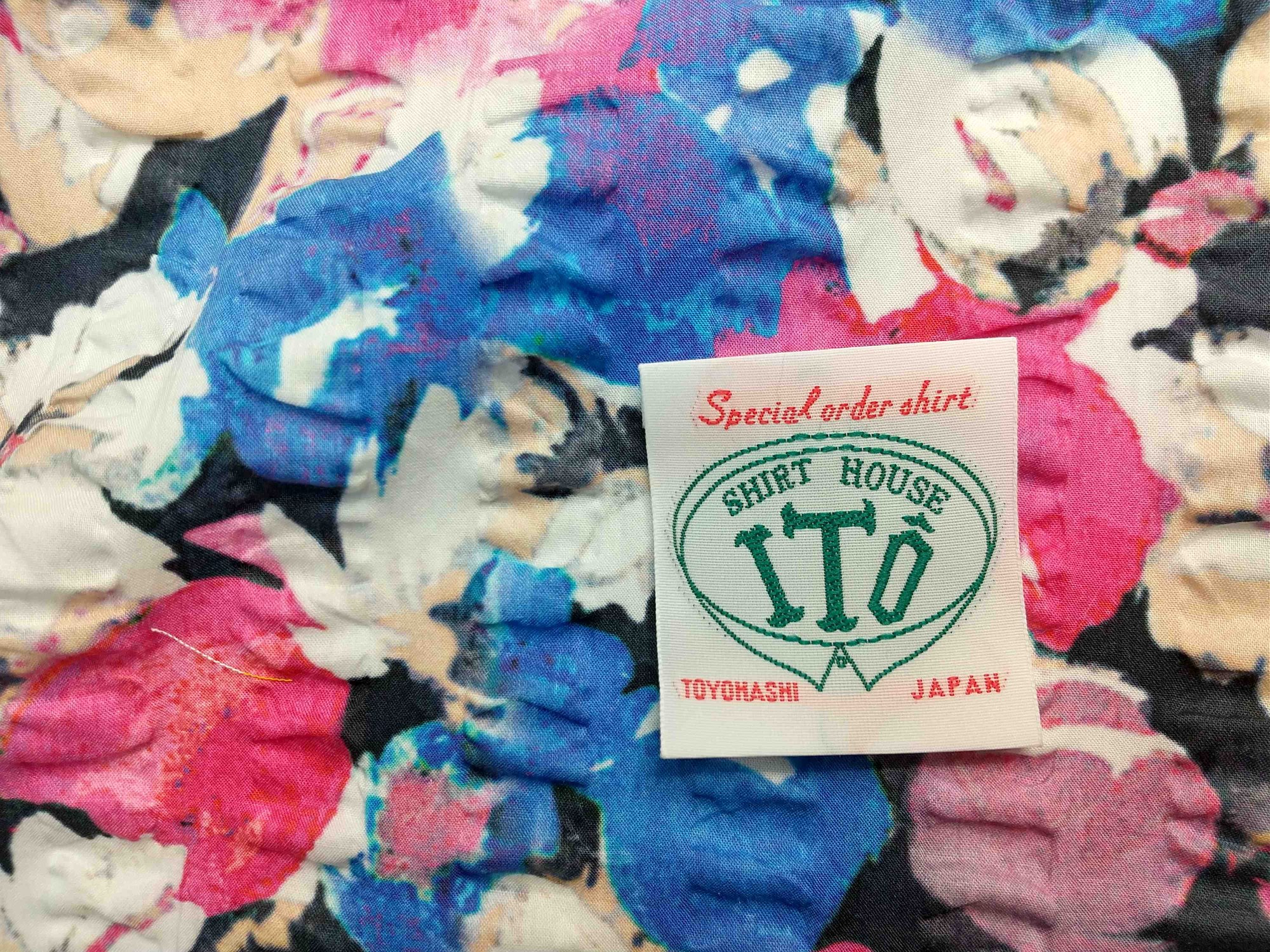  лето предмет полный order shirt хлопок 100% футбол многоцветный принт цветочный принт Швейцария производства (i000160)