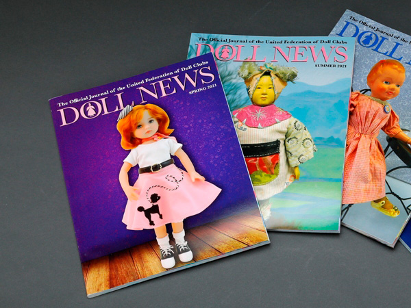 UFDC выпуск машина журнал ~Doll News~4 шт. 2021 год английская версия 
