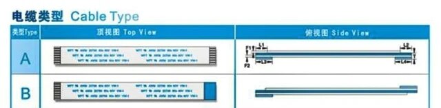 3 piece / Rod 28p-60 30p flexible Flat ribbon cable 0.5 millimeter meter pitch series b ffc fpc liquid crystal tv-set, Car Audio dvd pre 