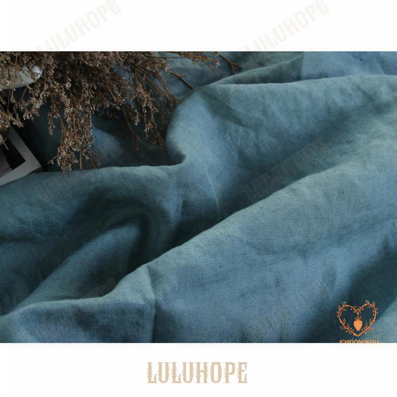 linen Flat простыня чистый linen240cm×200cm мульти- покрытие круг мытье OK