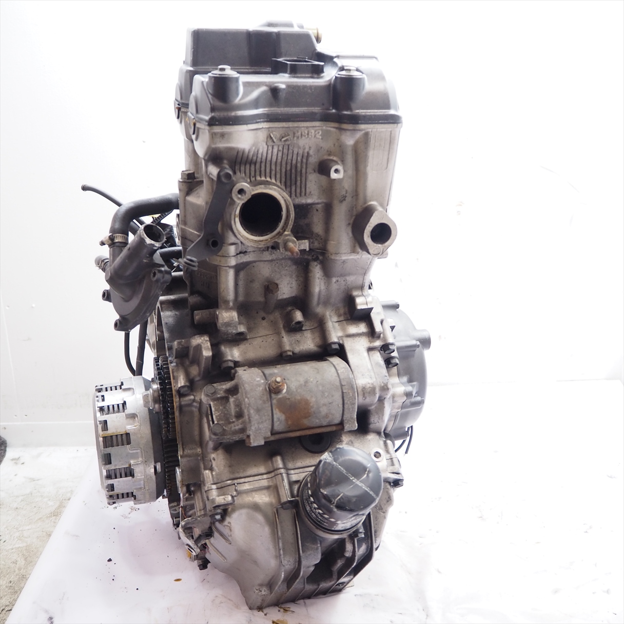 VTR1000F fire - storm SC36 99 year remove original engine SC36E-1100xxx starter motor cylinder piston 