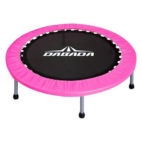 DABADA DABADA トランポリン 直径102cm 耐荷重110kg 折りたたみ trampoline （ピンク） トランポリンの商品画像