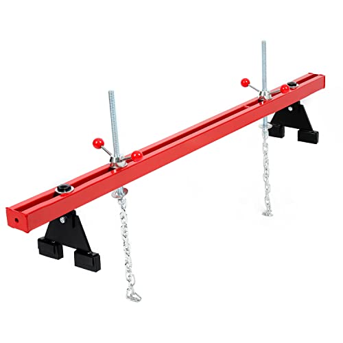 KUAFU engine support bar withstand load 1100 pound motor width bar 2 Point lift holder attaching dual hook Cross hoist engine ho 