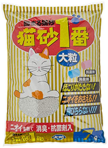 クニミネ工業 猫砂1番 大粒 7L×1個 猫砂の商品画像