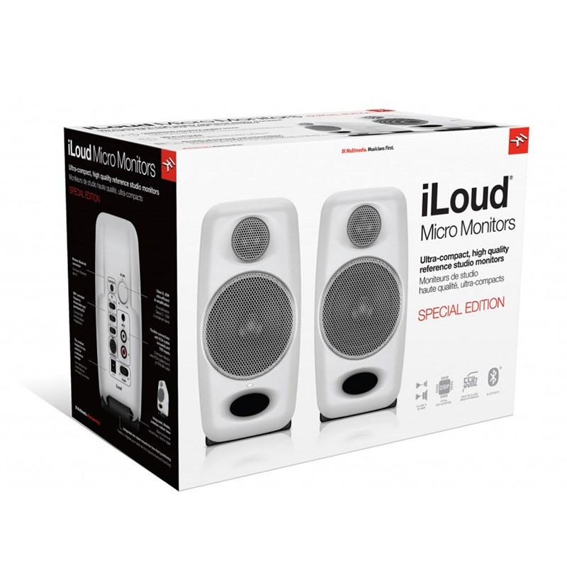 IK Multimedia [ цифровой музыкальные инструменты специальная цена праздник ]iLoud Micro Monitor White Special Edition[ ограниченное количество специальная цена ]