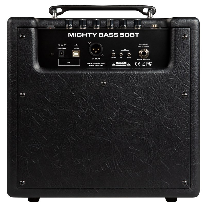 NUX Mighty Bass 50BT [Modeling Bass Amp with IR]