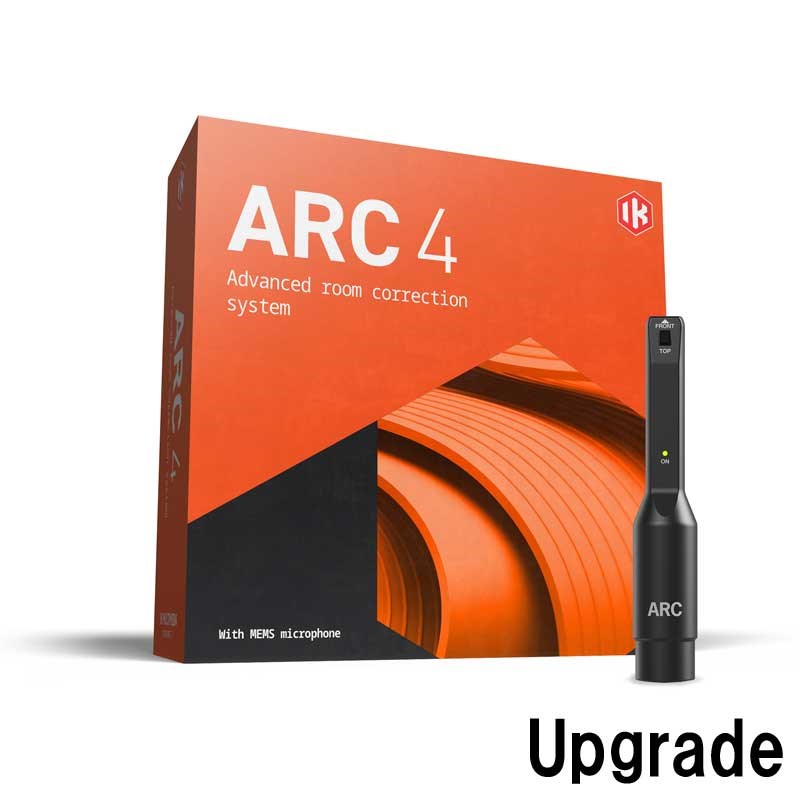 IK Multimedia ARC 4 up grade (ARC 4 software + measurement for Mike )