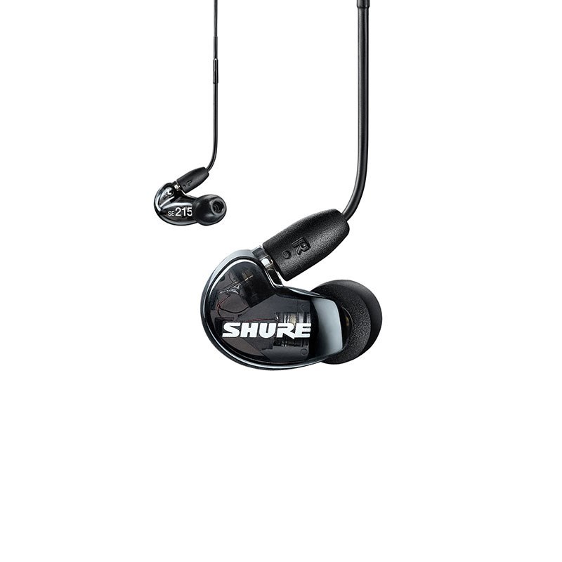 SHURE AONIC215 SE215DYBK＋UNI-A ブラック イヤホン本体の商品画像