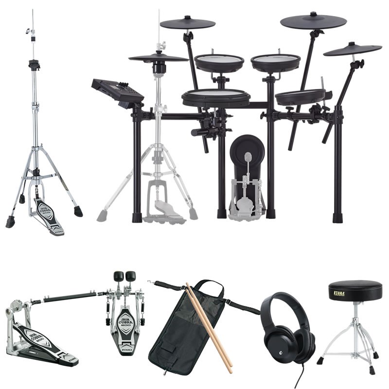 Roland TD-17KVX2 + MDS-COM Basic Set / Twin Pedal