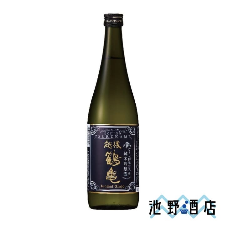 越後鶴亀 純米吟醸 ワイン酵母仕込み 720mlびん 1本の商品画像