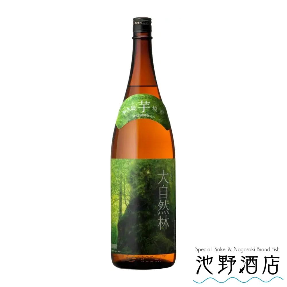 本坊酒造 屋久島 大自然林 芋 25度 1.8L 瓶 芋焼酎の商品画像
