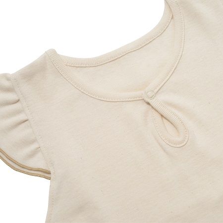  органический сад baby French рукав cut and sewn органический хлопок 100% 10713