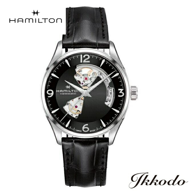 ハミルトン ジャズマスター オープンハート オート H32565735（BK