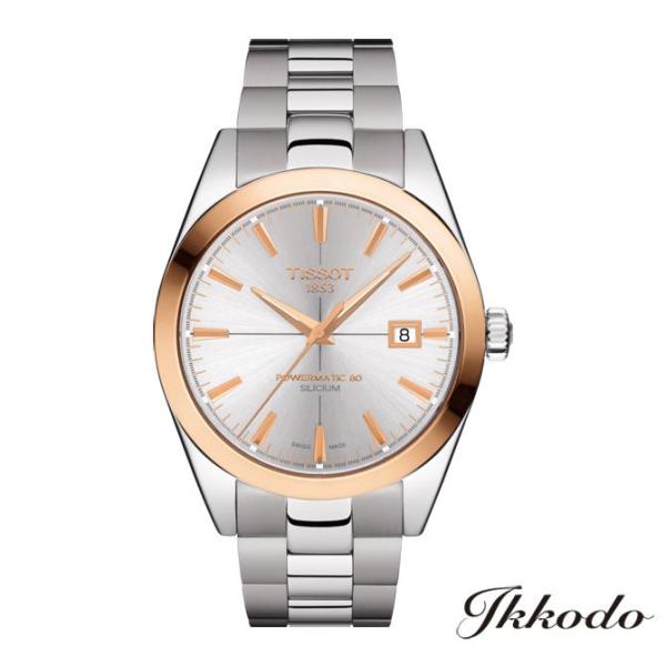 TISSOT TISSOT GENTLEMAN AUTOMATIC T927.407.41.031.00 メンズ腕時計 