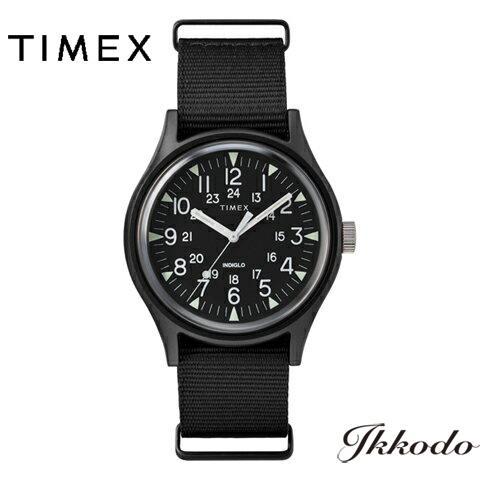 【新品未使用】TIMEX 黒 腕時計　TW2R37400 MK1 アルミニウム TIMEX MK1 アルミニウム TW2R37400 （40mm/ブラック） MK1 メンズ