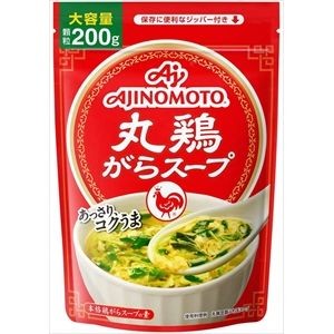 味の素 丸鶏がらスープ 袋 200g×1個の商品画像