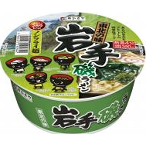 寿がきや 東北の味 岩手磯ラーメン 104g × 12個の商品画像