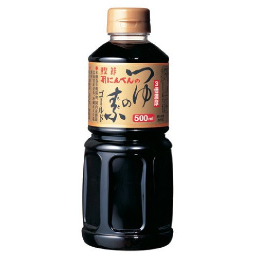 にんべん つゆの素ゴールド（3倍濃厚） 500ml 1本の商品画像