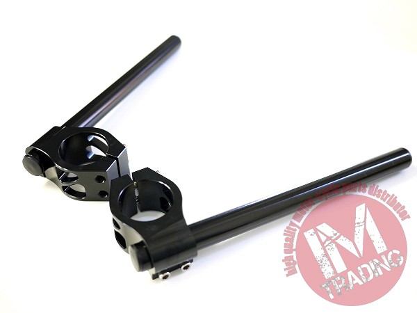 50 пирог отдельные ручки чёрный aluminium стружка суп отдельная рукоятка 50mm ZXR250R ZXR400R ZX6R ZX10R Z1000 ZX14 ZZR1400 и т.д. 