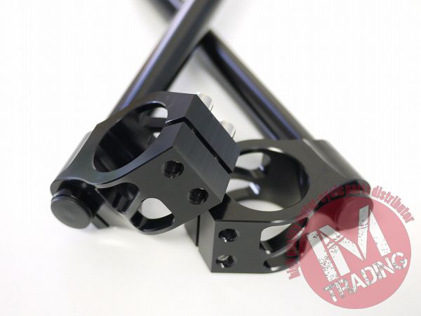 50 пирог отдельные ручки чёрный aluminium стружка суп отдельная рукоятка 50mm ZXR250R ZXR400R ZX6R ZX10R Z1000 ZX14 ZZR1400 и т.д. 