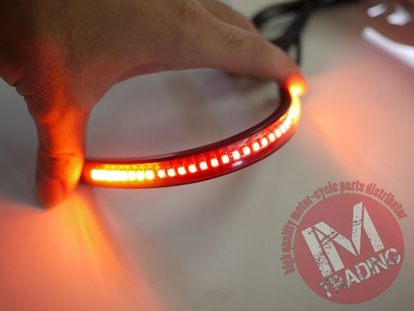 LED Raver tail указатель поворота имеется искривление поверхность OK двусторонний лента приклеивание .. пачка соответствует спорт Star Dyna Softail XL FXD FLST FXST и т.д. 