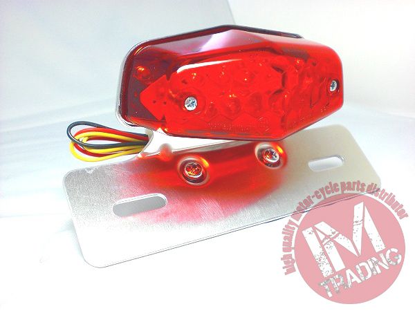 LED Lucas задний фонарь re дренаж z для мотоцикла XT250X Serow WR250 TW200 TW225 Tricker DT125 драгстер SR400 и т.д. 