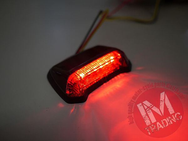 LED крыло крепление задний фонарь затонированный линзы для мотоцикла .. пачка соответствует спорт Star Dyna Softail XL FXD FLST FXST