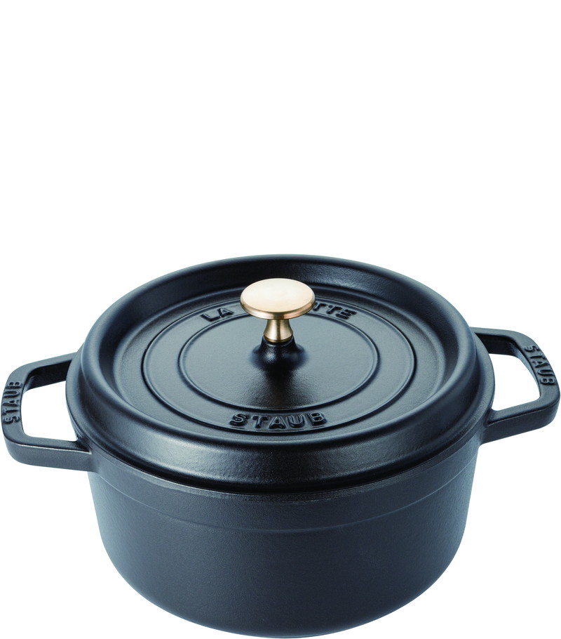 Staub ストウブ ピコ・ココット ラウンド 10cm（ブラック）40500-101-0
