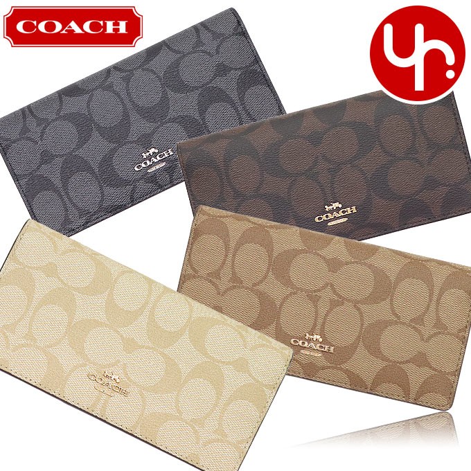 COACH コーチ 財布 長財布 F88026 ラグジュアリー シグネチャー