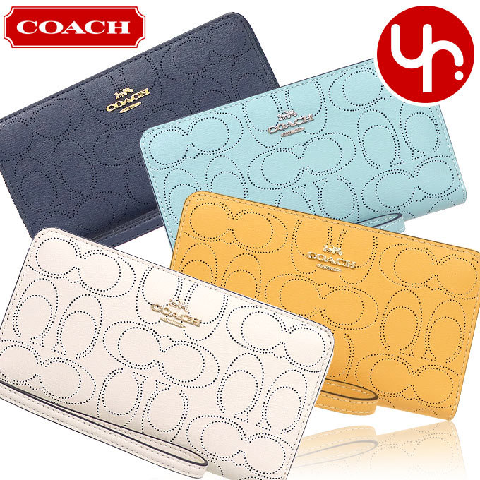 COACH コーチ 財布 二つ折り財布 F02876 2876 ラグジュアリー