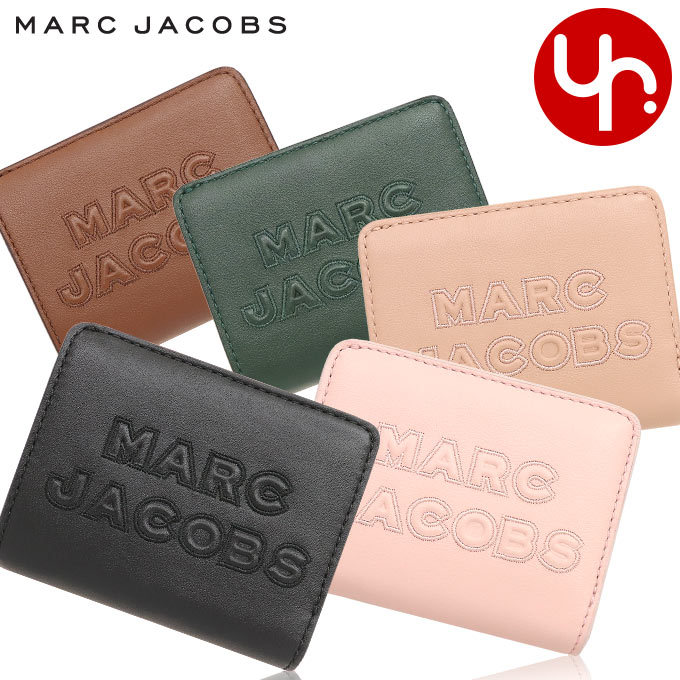 新品　MARC JACOBS マークジェイコブス　二つ折り財布　財布　ブロンズ マークジェイコブス アウトレット 二つ折り財布 ミニ財布
