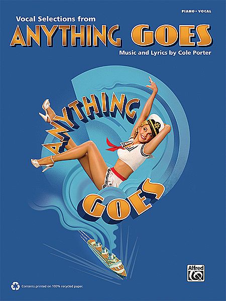  musical [enising*go-z] Anything Goes ~ Vocal * piano musical score 
