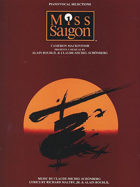  musical [ mistake rhinoceros gon] Miss Saigon ~ Vocal * piano musical score 