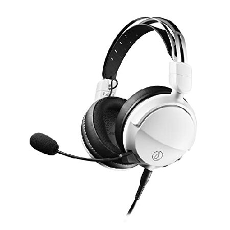オーディオテクニカ ATH-GL3 ゲーミングヘッドセット WH （ホワイト） イヤホンマイク、ヘッドセットの商品画像
