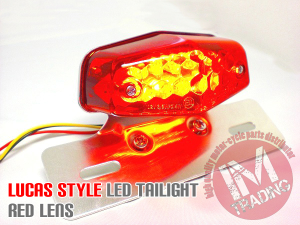 XR50 XR100 FTR223 CB223S CRF250L XR250 CRM250 Steed Monkey LED Lucas задний фонарь re дренаж z*