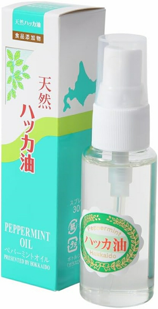 ペパーミント商会 天然ハッカ油スプレー 30ml【旧パッケージ】の商品画像
