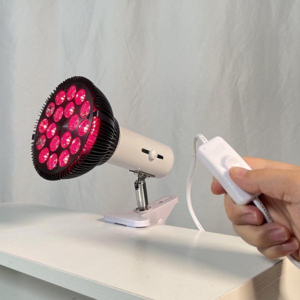  red color light infra-red rays LED lamp 660nm850nm18 LED 54W 141MW Y/ cm2E26E27 skin care .. pain for device length hour .. neck. 