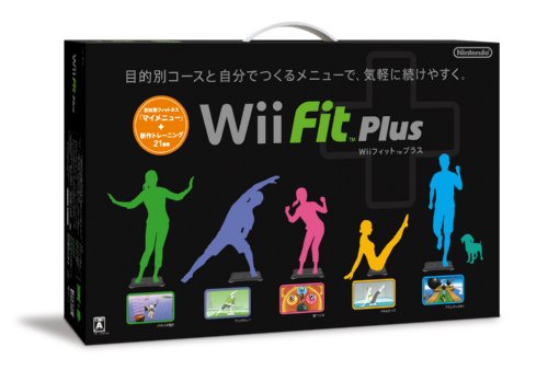任天堂 【Wii】 Wii Fit Plus バランスWiiボード（クロ）セット Wii用