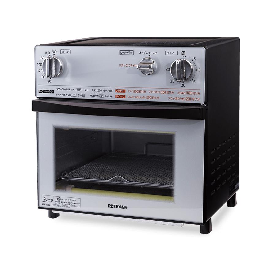 IRIS OHYAMA アイリスオーヤマ ノンフライ熱風オーブン FVX-D3B-B