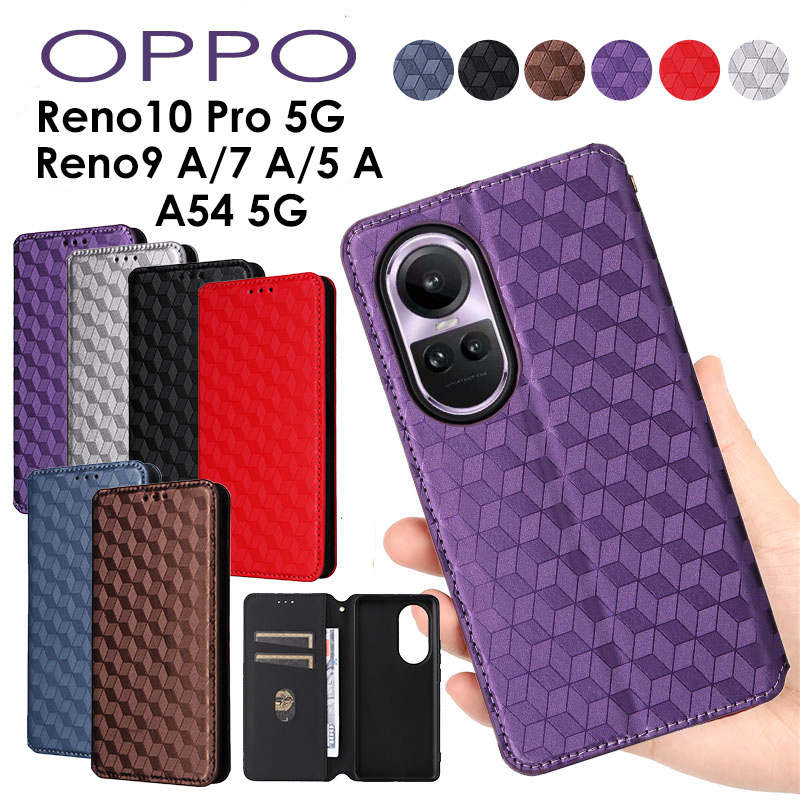 OPPO Reno10 Pro 5G case notebook type thin type OPPO Reno9 A case OPPO Reno7 A case Reno5 A cover notebook type case leather leather made OPPO A54 5G cover notebook 