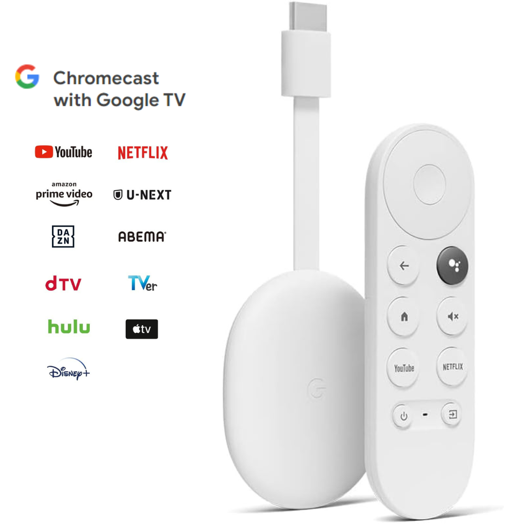 Google GA03131-JP -тактный Lee ming устройство Chromecast with Google TV HD