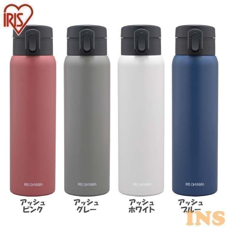 IRIS OHYAMA ステンレスケータイボトル ワンタッチ 0.6L（アッシュピンク）SB-O600 水筒の商品画像