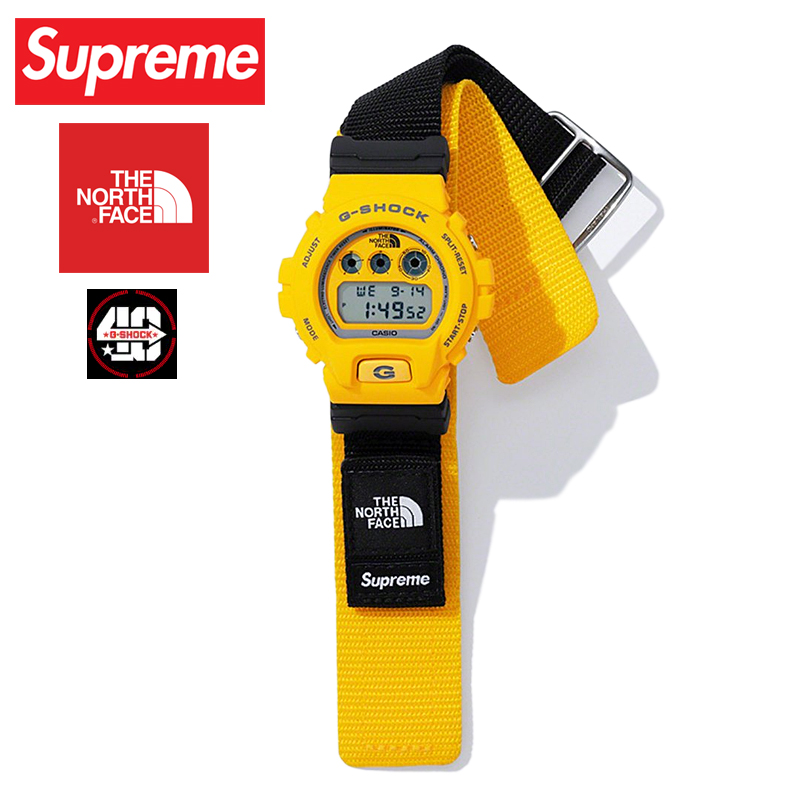 G-SHOCK Supreme×THE NORTH FACE DW-6900NS-9JR