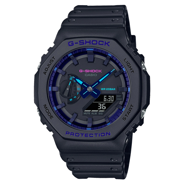 カシオ G-SHOCK GA-2100VB カシオーク 未使用品 保証残有り カシオ G-SHOCK GA-2100VB カシオーク 未使用品 保証残有り｜Yahoo