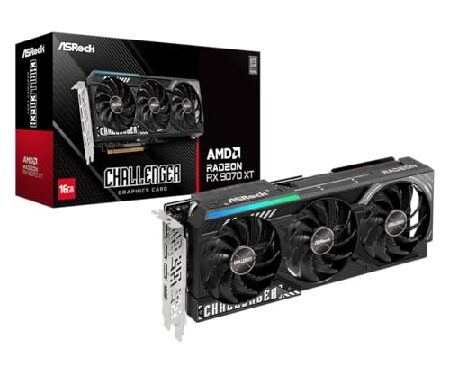 ASRock RX9070XT TC 16GO ［AMD Radeon RX 9070 XT Taichi 16GB OC