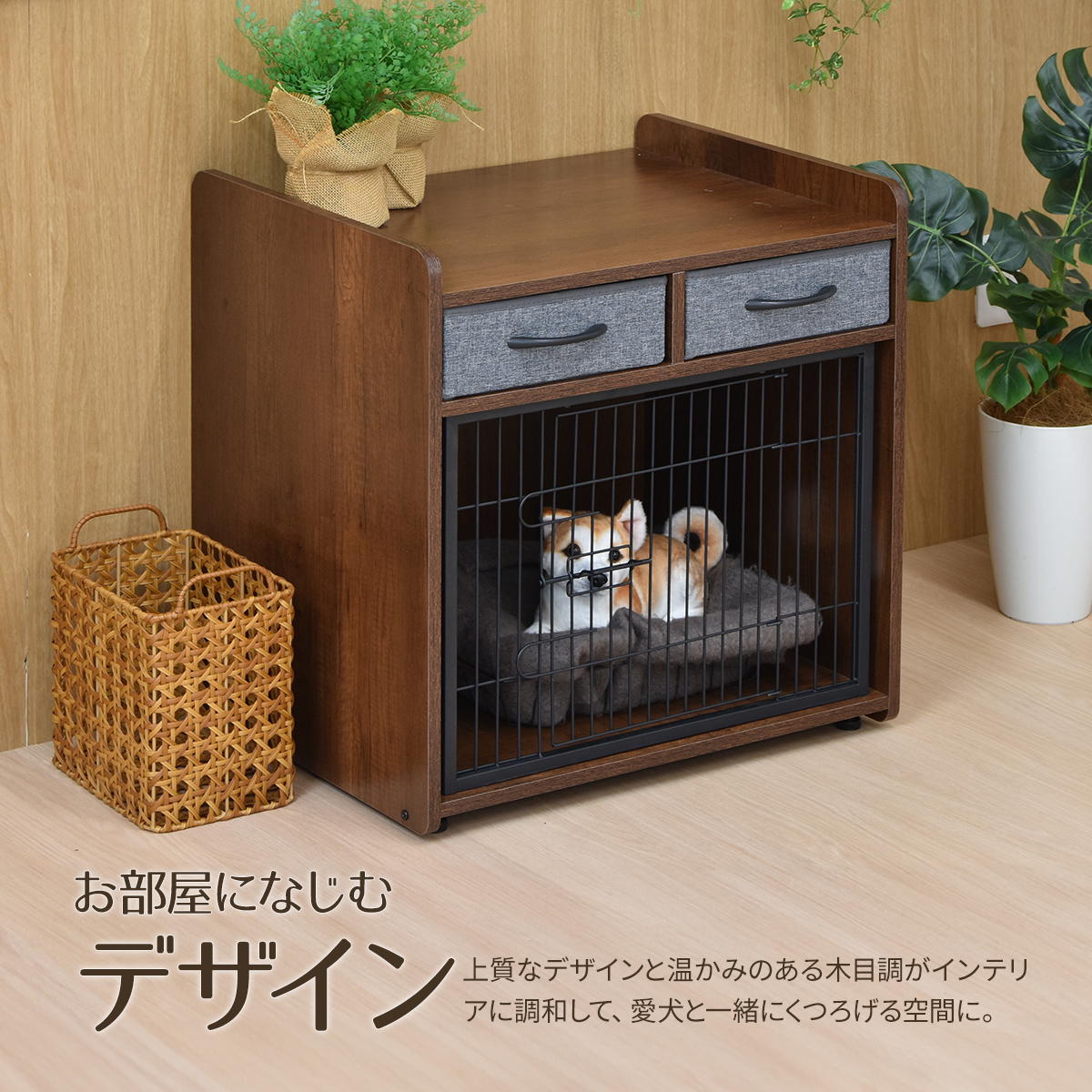  pet cage . shelves attaching dog house GLORIA Gloria kennel one ko pet furniture gauge drawer living chest B.BfanisingONPT0235MOBRN