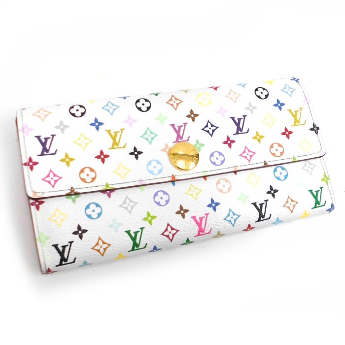 LOUIS VUITTON モノグラム・マルチカラー ポルトフォイユ・サラ M93744 （リッチ） ポルトフォイユ・サラ レディース長財布の商品画像