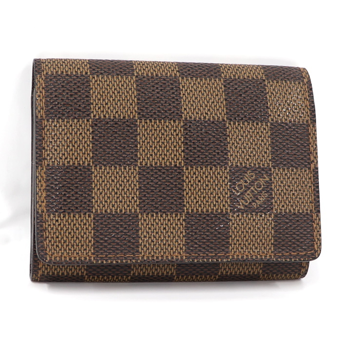 美品S】ルイヴィトン ダミエ カルトドゥヴィジット 名刺入れ カード  